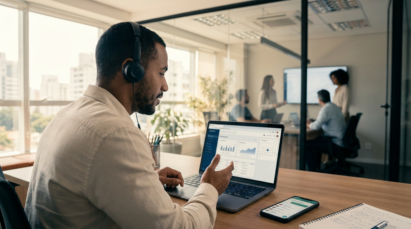 Capa do artigo: Automação inteligente: elimine no-show e qualifique calls, sem micromanagement